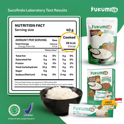 DRY KONJAC RICE  - 1 BOX